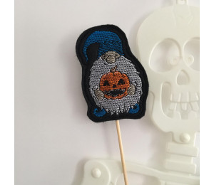 Stickserie ITH - Halloween Gnomes Stecker